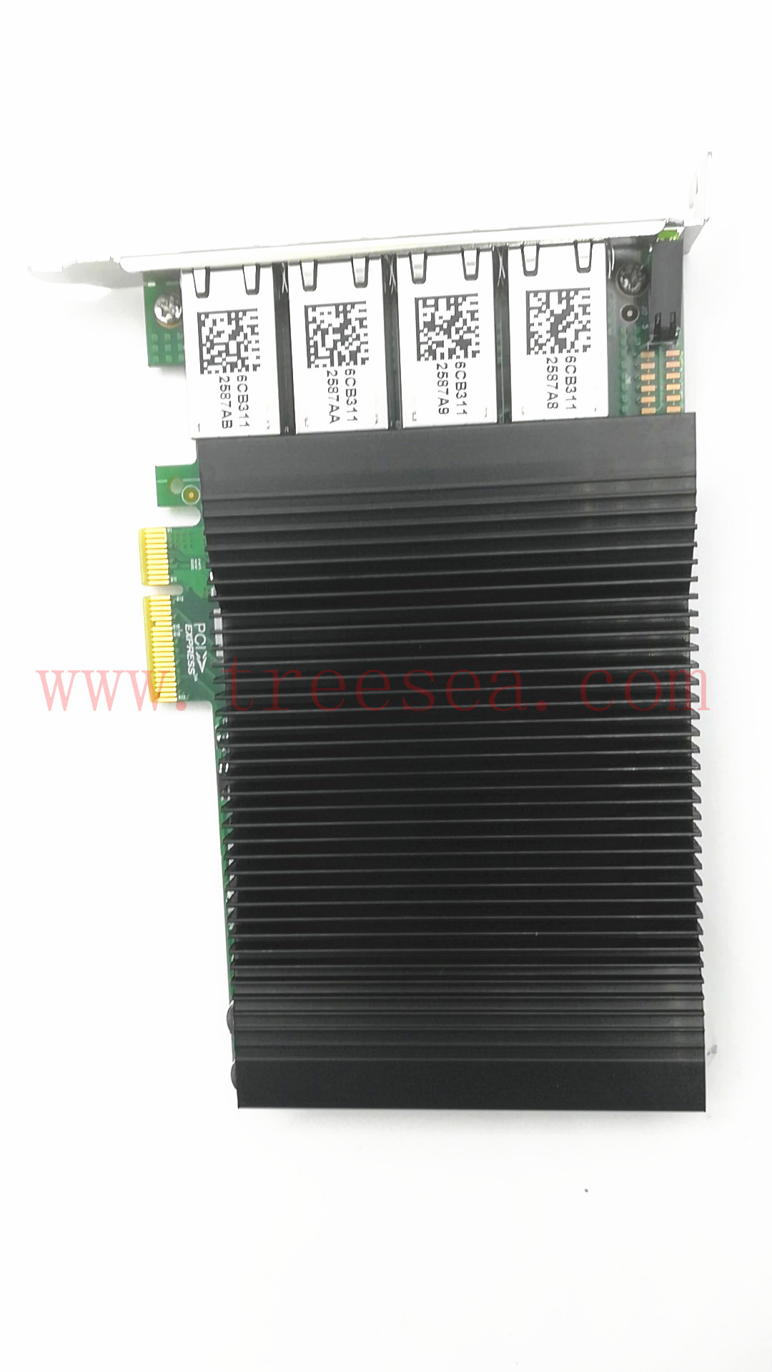 Dual - Power Quadruple Gigabit Industrial Ethernet Image Acquisition Card Promotion