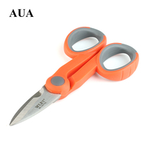 AUA fiber optic tool Kevlar scissors velvet aramid scissors fiber pigtail jumper scissors pigtail sheath shear