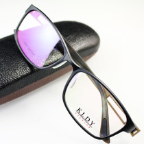 Ultra light KLDY glasses frame TR100 glasses myopia frame full frame without screws 1807 two-color frame with mirror