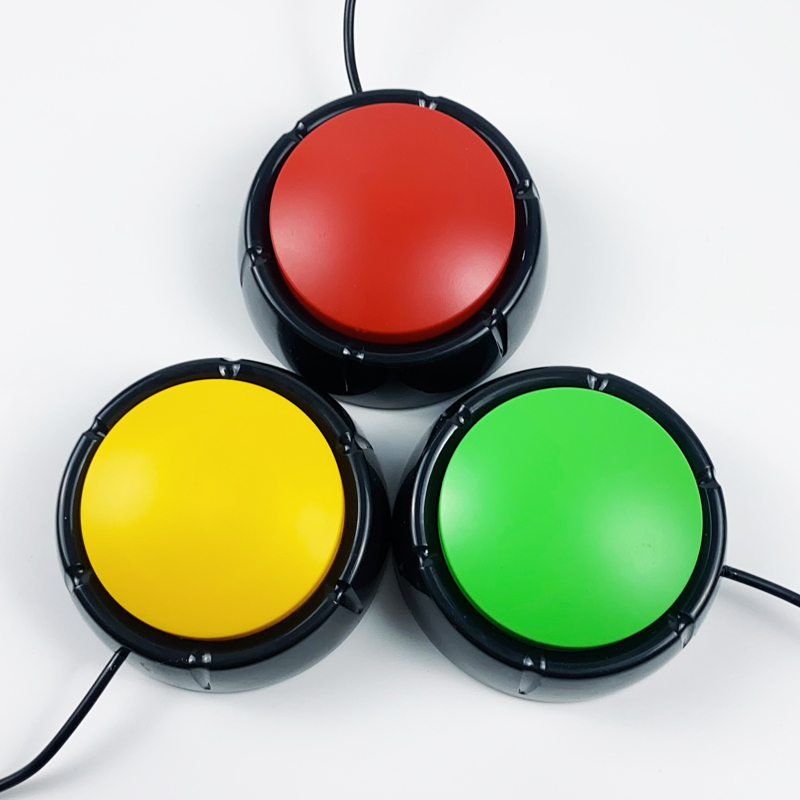 Keyboard Function-Type Lottery Button, Response Button, Major Decision-Making USB Button, Large Prize-Giving Button