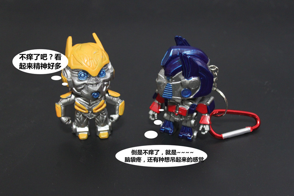 Transformers robot Optimus Prime Hornet mô hình đồ chơi xe túi chìa khóa mặt dây chuyền - Gundam / Mech Model / Robot / Transformers mô hình nhựa gundam