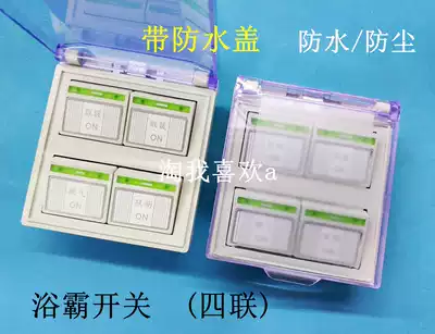 Yuba switch Quad Yuba switch Quad open Yuba switch with waterproof cover(safe type)