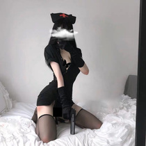 Sweet Nurse Dress Womens Uniform Big Code Erotic Underwear Perspective Passion Sleepwear Character Sexual Anecdotic Seduction Suit