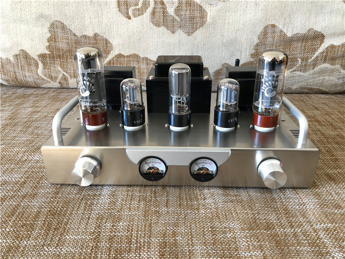 6N9P EL34 Spartan X1 luxury high-end electronic tube bile machine amplifier kit Finished dragon and phoenix bile art