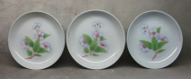 3 flower plates produced by the Republic of China Acacia (not old package)