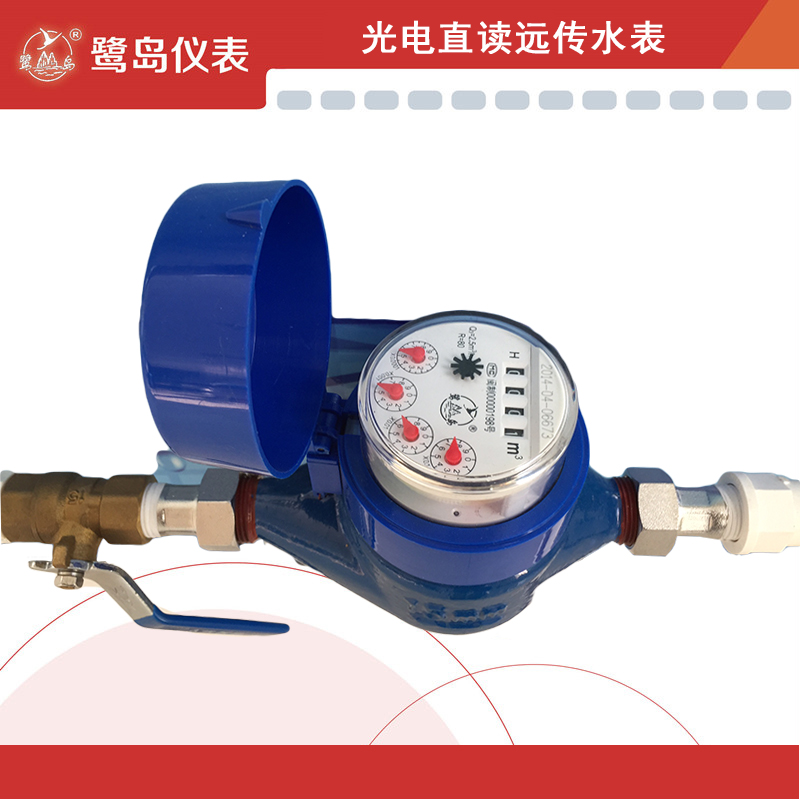 Egret Island Card Optoelectronics Straight Read Far-Pass Water Meter Optoelectronics Straight Read Far Pass Valve Control Water Meter Wireless Telemeter Water Meter