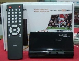 Jia's Mei TV2830 LCD Widescreen TV Box Video Converter Computer Watch TV Speaker FM 