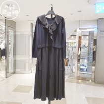 大韩泡泡糖 SISLEY 韩国 2021秋羊毛针织连衣裙 SAKO09-141