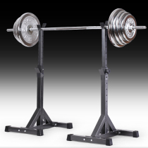 Household professional squat rack split barbell shelf weightlifting bed adjustable bench pusher fitness equipment set