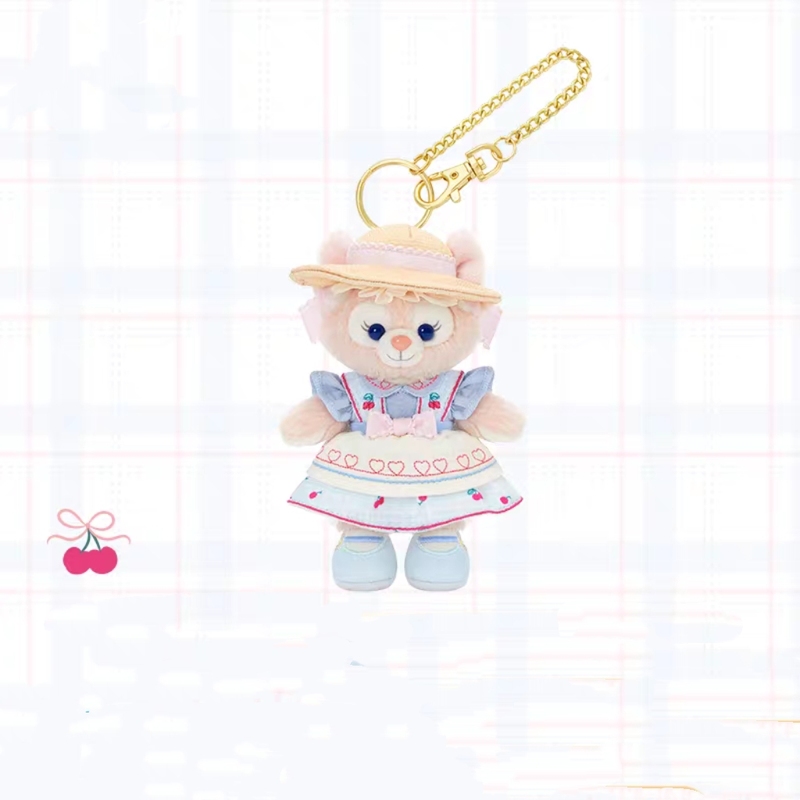 Shanghai Disney Domestic Purchasing Agent Cherry Bakery Lingna Belle Keqi'An Plush Doll Pendant Keychain Shanghai Disney Domestic Purchasing Agent Cherry Bakery Lingna Belle Keqi'An Plush Doll Pendant Keychain