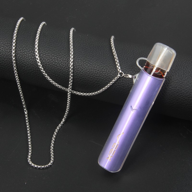 Applicable VEEX V1 smoke sleeve TPU transparent cover shell Vive V1 TPU transparent protective shell sling chain with dust cap new