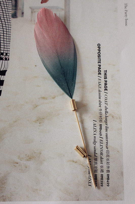 Broche femme en plume - Ref 1172259 Image 19