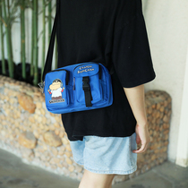 Wax Pen Small New Authorization Genuine single shoulder bag Inclined Satchel Large Capacity Tooling Multi-Pocket Postman Bag Cartoon Perimeter