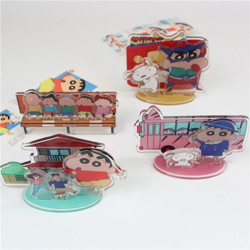 Cartoon Cartoon Crayon Small New Perimeter Standing Signs Assembled Acrylic Pendulum