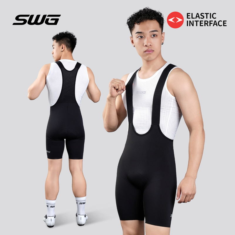 Swg Mingsheng Spring and Summer Cycling Bib Shorts Men's Road Bike Spring and Autumn Cycling Pants