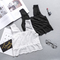Summer harness Smear Breast summer lace anti-walk light wrap breasts and womens beauty back small vest shortdown for underfloor lap underwear thin