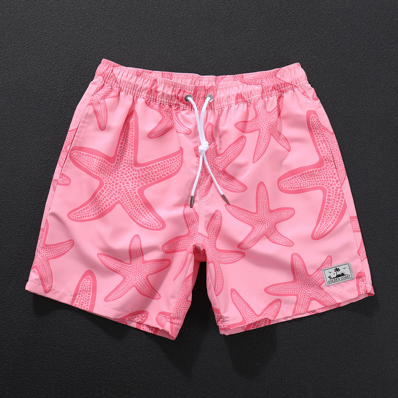 Gailang Quick-Drying Quarter-Length Pants for Men 2026 New Summer Loose Starfish Print Vacation Shorts Straight-Leg Plus-Size Shorts Gailang Quick-Drying Quarter-Length Pants for Men 2026 New Summer Loose Starfish Print Vacation Shorts Straight-Leg Plus-Size Shorts