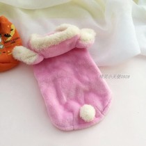 Small dog cross-dressing dog clothes than bear pet clothing hooded warm coat cat Teddy puppies recommended