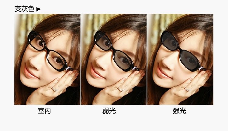 1.61 không đáy đổi màu ống kính nhựa aspheric chống bức xạ ống kính siêu cứng / mảnh giá kính bảo vệ mắt
