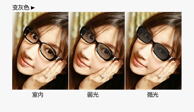 1.61 không đáy đổi màu ống kính nhựa aspheric chống bức xạ ống kính siêu cứng / mảnh giá