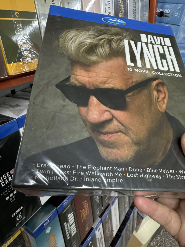 Blu-Ray Collector's Edition Movies: David Lynch's Classic Film Collection + Bonus Features Bd Discs English with Chinese Subtitles