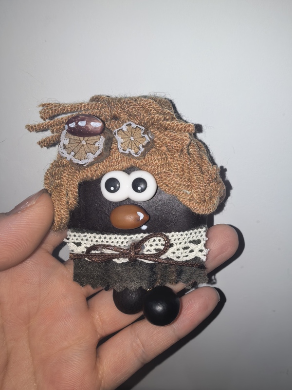 "Hanbao Refrigerator Magnet. Blind Box" Yunnan Keting Bean Pod Doll Music Note Bean Bag Pendant Cute and Adorable Wholesale