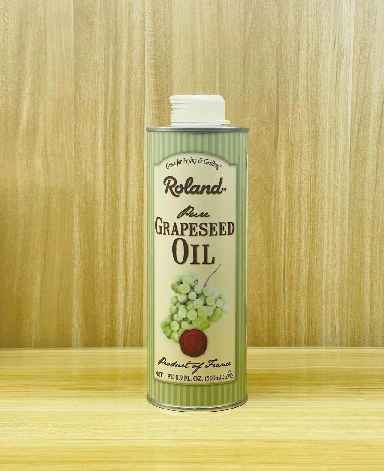 (Photographed 129) ROLAND Rolande grape seed oil baby deputy food oil hot frying oil 500ml