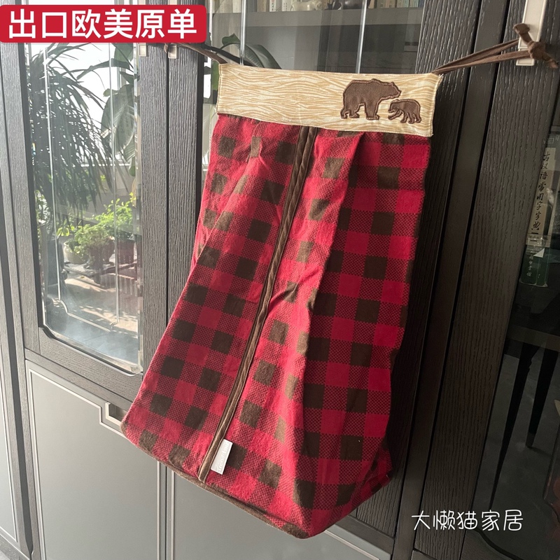 Qingku Exports European and American Original Single Baby Storage Bag Baby Bedside Hanging Bag Diaper Bag Storage Storage Bag Qingku Exports European and American Original Single Baby Storage Bag Baby Bedside Hanging Bag Diaper Bag Storage Storage Bag