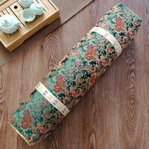 Chinese embroidered brocade embroidered black tartary buckwheat husk buckwheat husk sleeping aid cervical vertebra handmade antique pillow