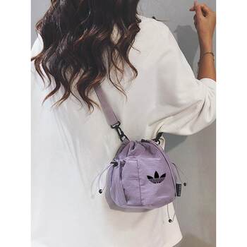 Brand genuine canvas chest bag women's mini