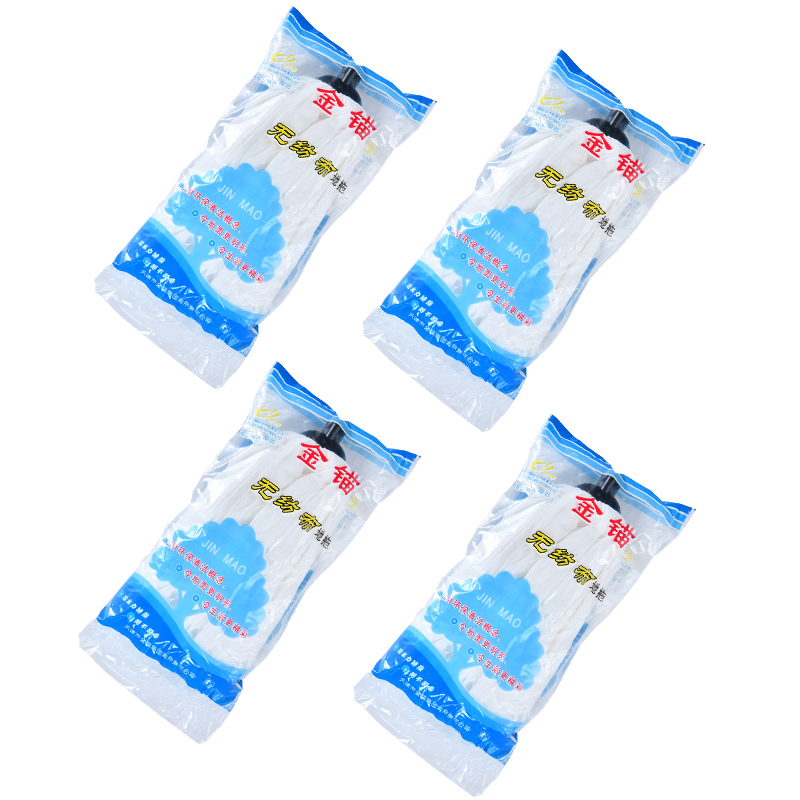 Golden Anchor 3115 Household Replacement Round Head Non-Woven Fabric Wooden Floor Absorbent Lazy Quick-Drying Mop Head Old-Fashioned Mop Head