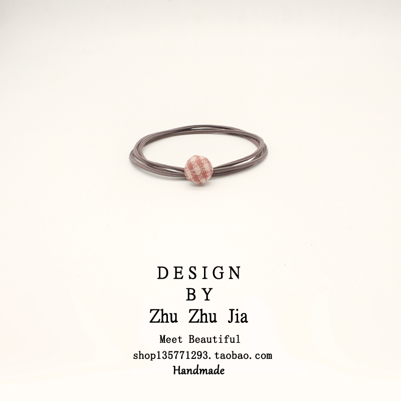 Đầu dây tóc vòng tóc dây đeo bao da cao su Hàn Quốc nhỏ tươi đơn giản cá tính đuôi ngựa vải kẻ sọc phụ kiện tóc mũ - Phụ kiện tóc dây cột tóc scrunchies