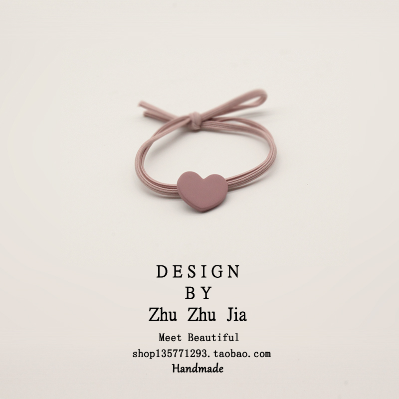 Đầu dây tóc vòng tóc dây đeo bao da cao su Hàn Quốc nhỏ tươi đơn giản cá tính kiểu tóc đuôi ngựa yêu dễ thương phụ kiện tóc mũ đồ cột tóc