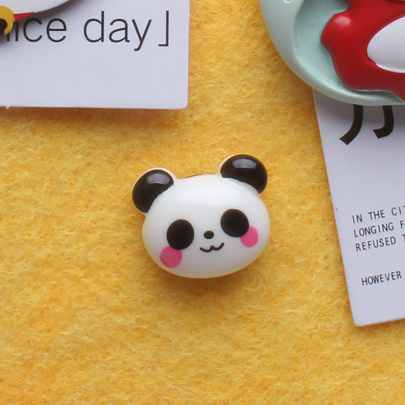Giant panda map plastic nails children's room anti-collision felt background board photo wall decoration new cork nails