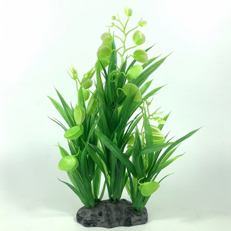 Fish tank aquarium fish pool build-up decoration flower and grass delicate green fresh and emulated plastic water grass pendulum