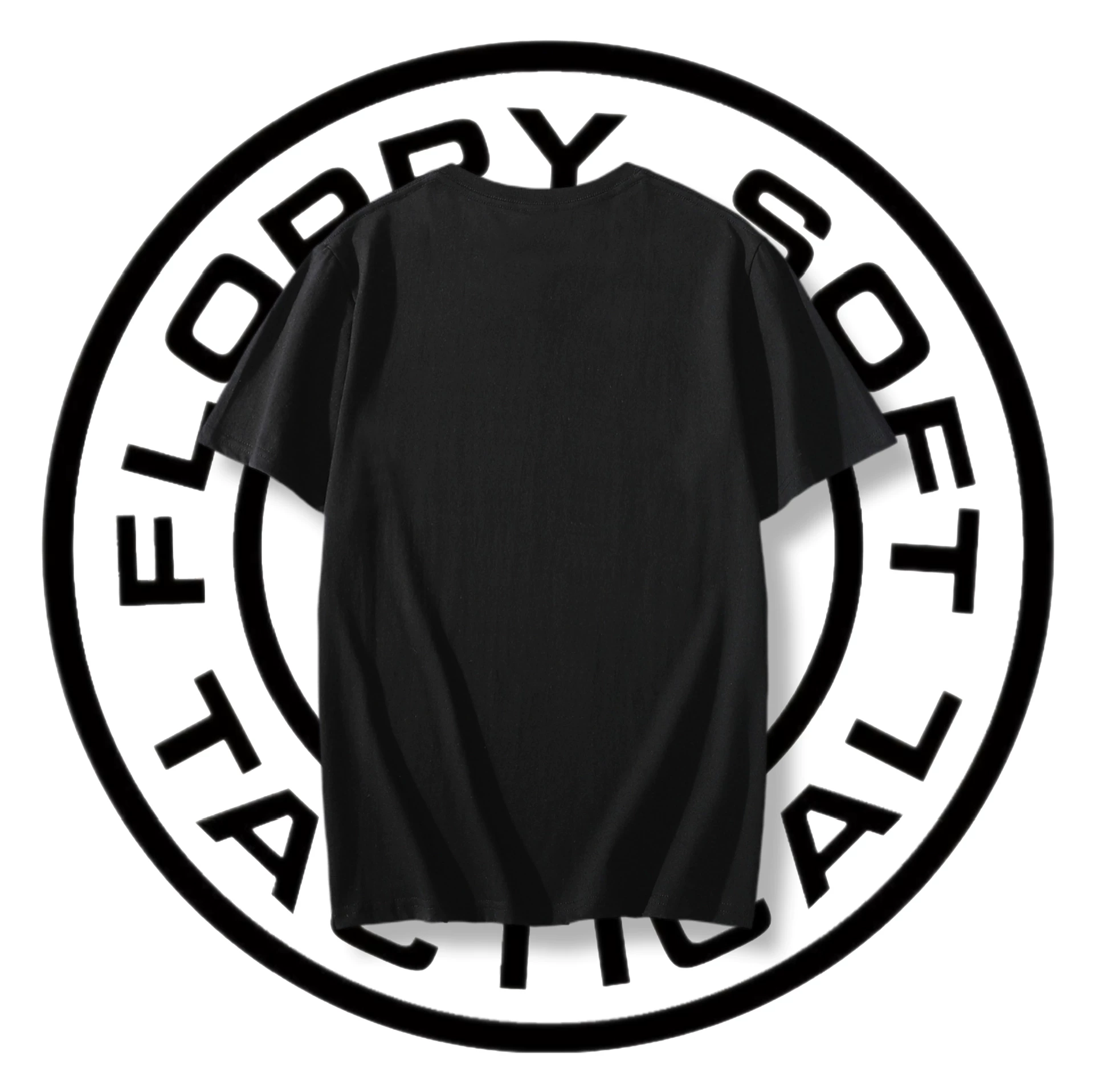 Vista de la camiseta en estilo táctico