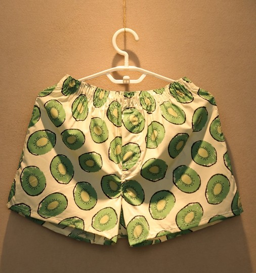 Japanese Pure Cotton Underwear for Men, Pure Cotton Antibacterial Breathable Summer Casual Cartoon Arrow Pants, Mid-Waist Sports Boxer Shorts