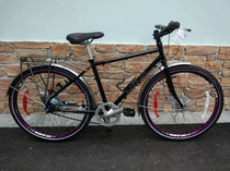 26 inch travel mountain bike LKLM LKLM new 318 4130 chrome molybdenum steel frame eight-speed front and rear roller brake