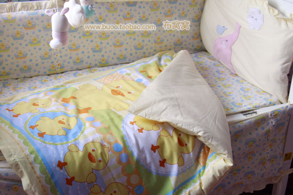 Wowo sản xuất vải quilt sinh sản phẩm giường cũi em bé bọc chăn bông là cốt lõi - Bộ đồ giường trẻ em 	chăn ga gối cho em bé