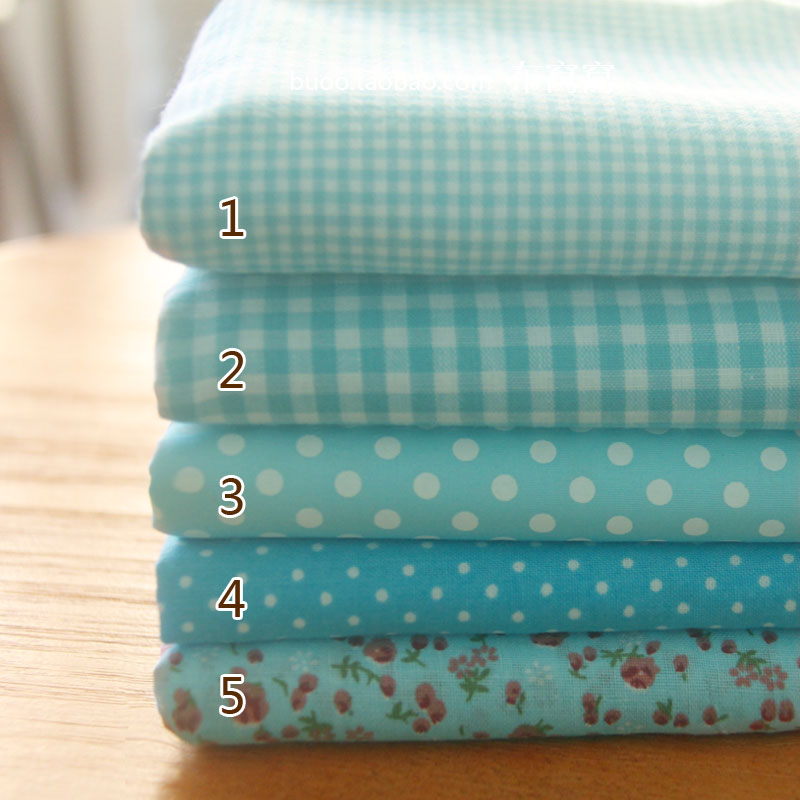 Handmade vải tự làm màu hồng màu xanh nước vườn ngọc bộ vải vải dạ len