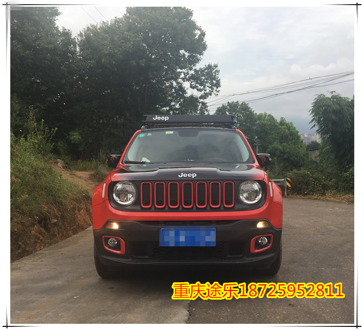 New Jeep Freeman đặc biệt tải xe tải mái khung hành lý giá không phá hủy cài đặt tất cả thép không gỉ