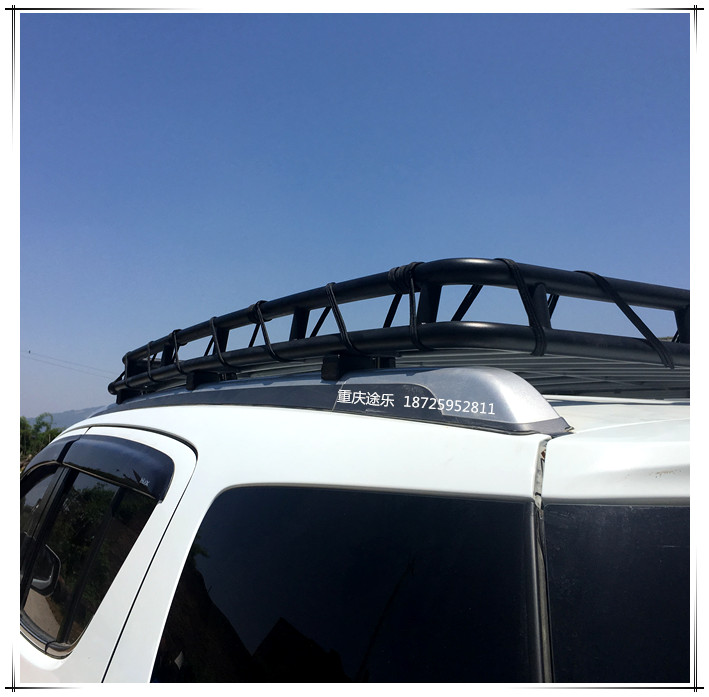 ISUZU Isuzu MUX Maverick Ranger sửa đổi đặc biệt tải mái hành lý ngăn hành lý giá thép không gỉ