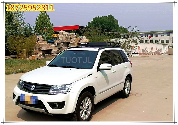 Suzuki Vitra mới đặc biệt tải trọng bằng thép không gỉ khung hành lý lắp đặt khung không phá hủy lắp đặt thiết bị tự lái thanh lý giá nóc ô to