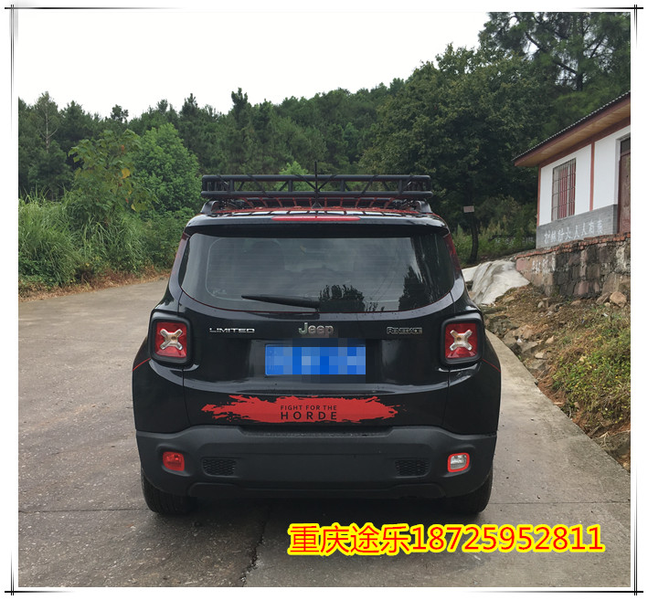 New Jeep Freeman đặc biệt tải xe tải mái khung hành lý giá không phá hủy cài đặt tất cả thép không gỉ