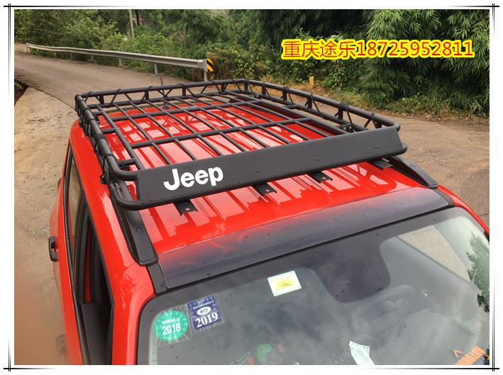 New Jeep Freeman đặc biệt tải xe tải mái khung hành lý giá không phá hủy cài đặt tất cả thép không gỉ