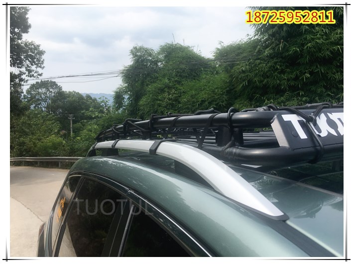 Subaru Forester mới Khung nhà để xe tải đặc biệt Vật liệu thép không gỉ vào thiết bị tự lái - Roof Rack thanh lý giá nóc ô to