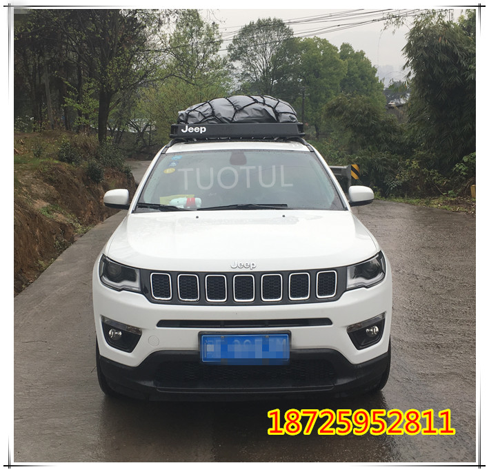 2017 mới Jeep hướng dẫn đặc biệt tải mang mái hành lý giá hành lý hộp đường dài tự lái xe vào các thiết bị Tây Tạng