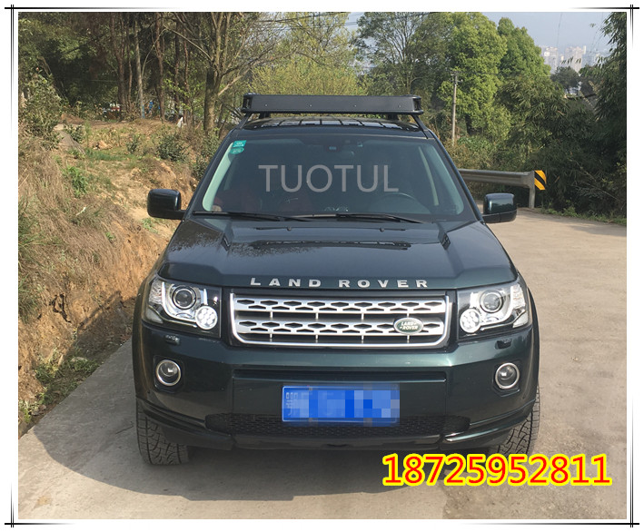 Land Rover phát hiện 4 3 khung hành lý trên nóc xe tải đặc biệt gắn trên xe tải để lắp đặt không phá hủy thiết bị tự lái đường dài baga nóc ô tô