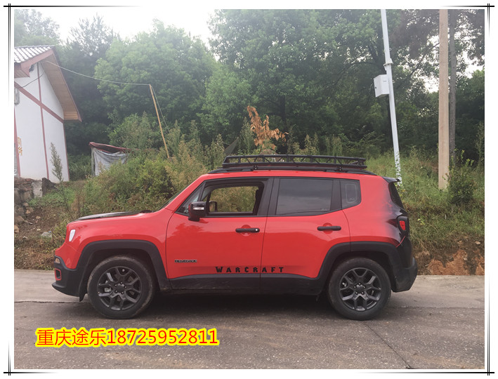 New Jeep Freeman đặc biệt tải xe tải mái khung hành lý giá không phá hủy cài đặt tất cả thép không gỉ