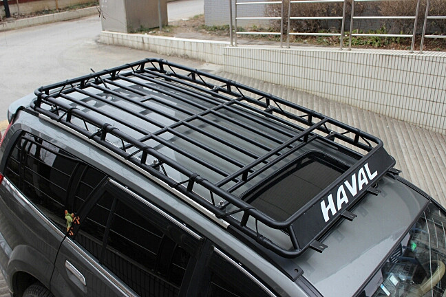 Great Wall Harvard H3 sửa đổi chiếc xe đặc biệt off-road tải hành lý khung mái bằng thép không gỉ - Roof Rack baga mui xe oto